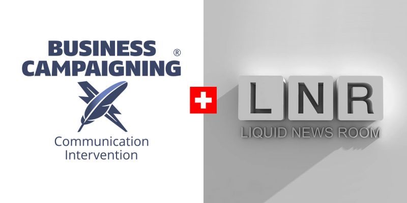 business campaigning and Liquid Newsroom partner to make intelligent campaigns in Switzerland